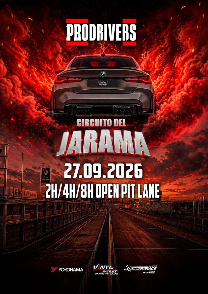 JARAMA Pro Drivers 27.09.2026 — PRO DRIVERS en Circuito de Madrid Jarama - RACE, Madrid, España · domingo, 27 de septiembre de 2026